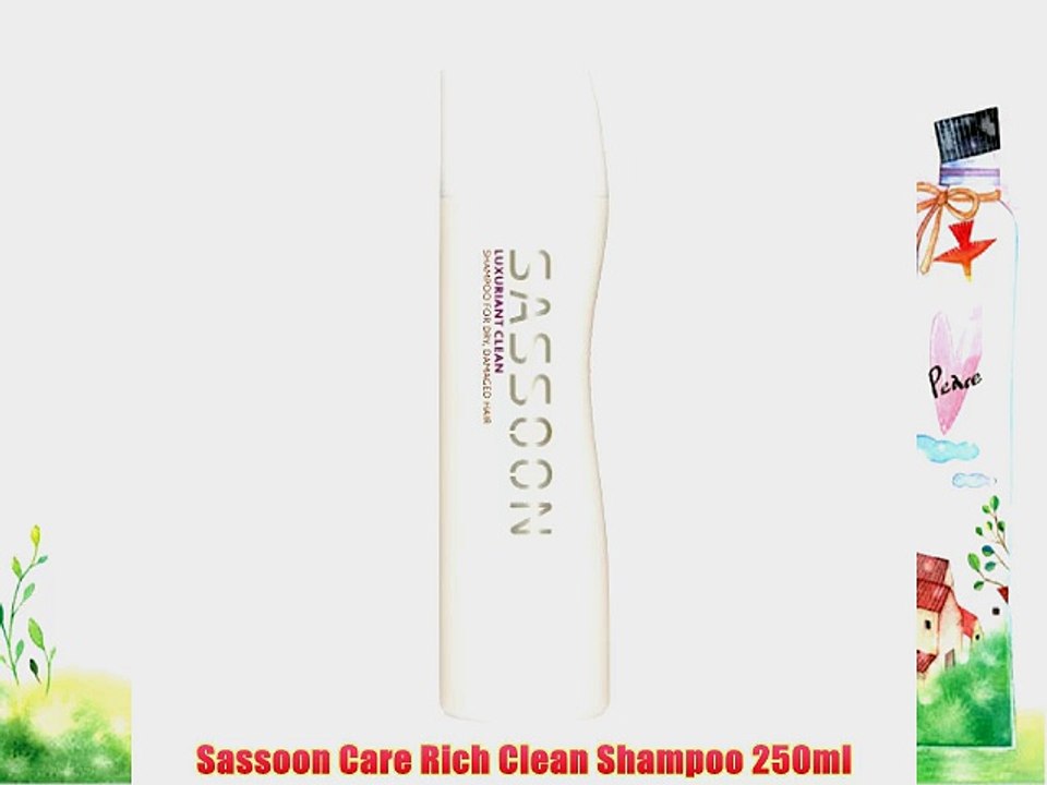 Sassoon Care Rich Clean Shampoo 250ml