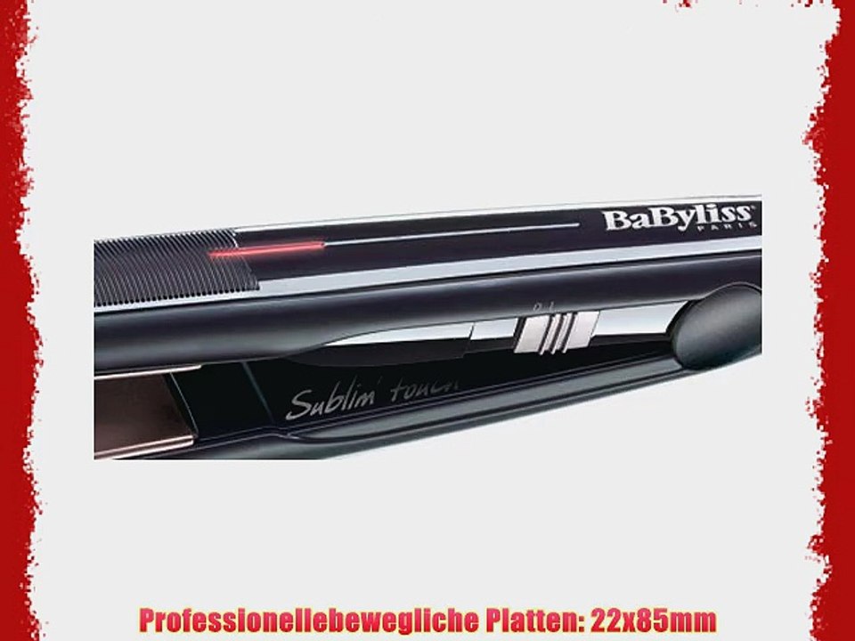 BaByliss ST225E Pro 200 Ultra Slim Gl?tteisen schwarz/rosa