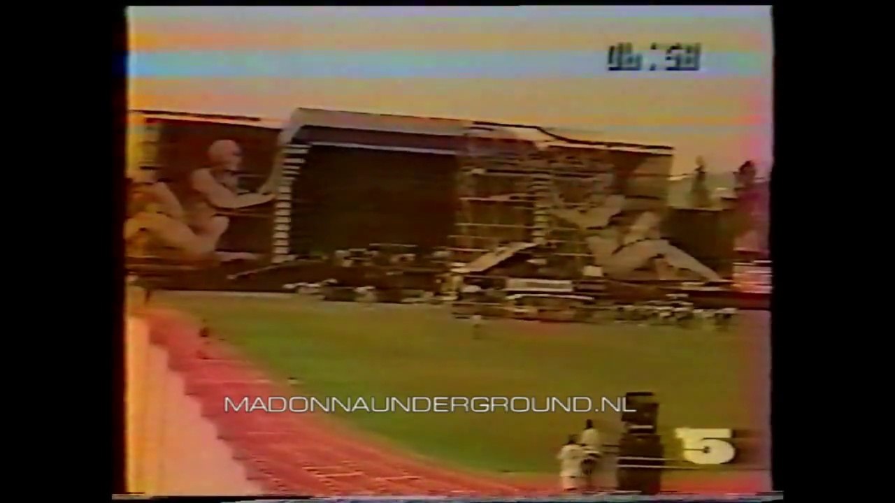 Madonna - "Blond Ambition Tour" - Nice, France 1990 - French TV -