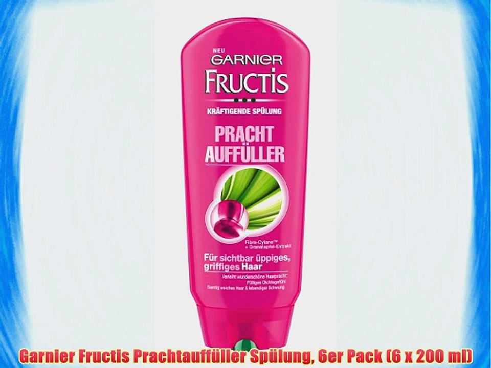 Garnier Fructis Prachtauff?ller Sp?lung 6er Pack (6 x 200 ml)