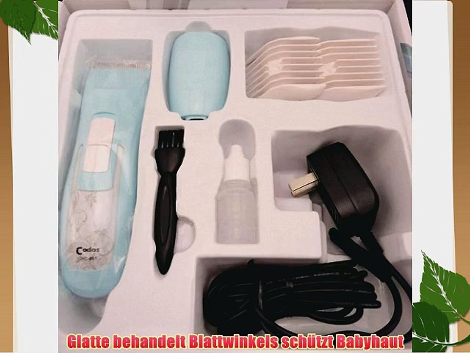 Codos CHC-861 Rechargeable Kids Baby Children electrical Hair Clipper Trimmer Haircut Maschine/