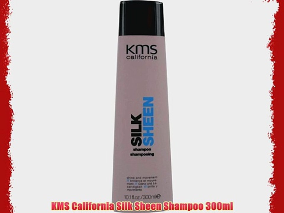KMS California Silk Sheen Shampoo 300ml