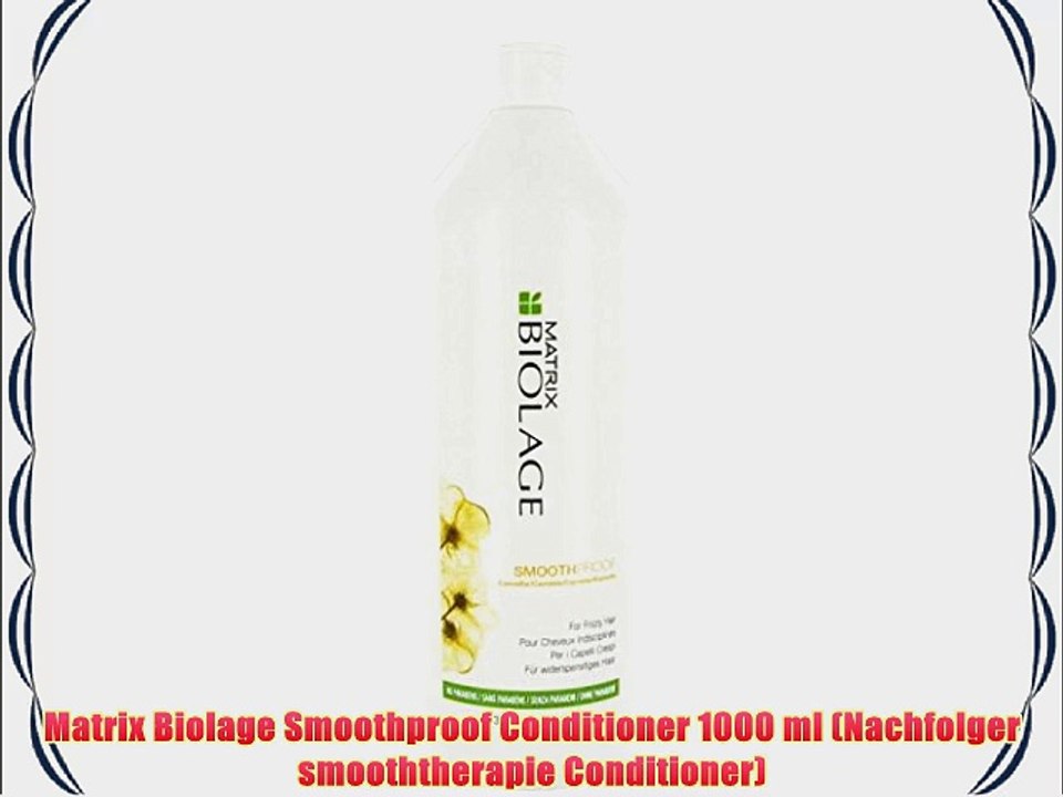 Matrix Biolage Smoothproof Conditioner 1000 ml (Nachfolger smooththerapie Conditioner)