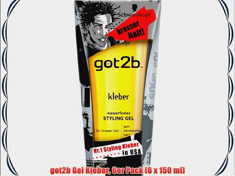 got2b Gel Kleber 6er Pack (6 x 150 ml)