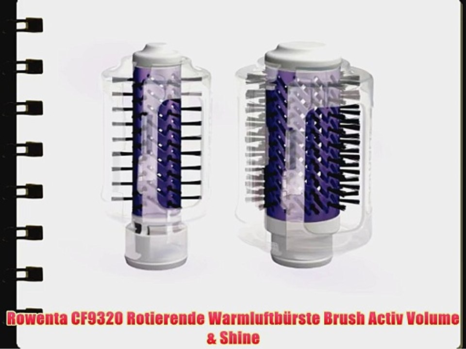 Rowenta CF9320 Rotierende Warmluftb?rste Brush Activ Volume