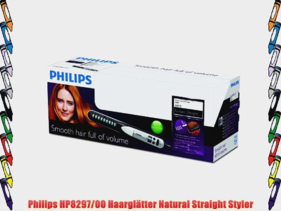 Philips HP8297/00 Haargl?tter Natural Straight Styler