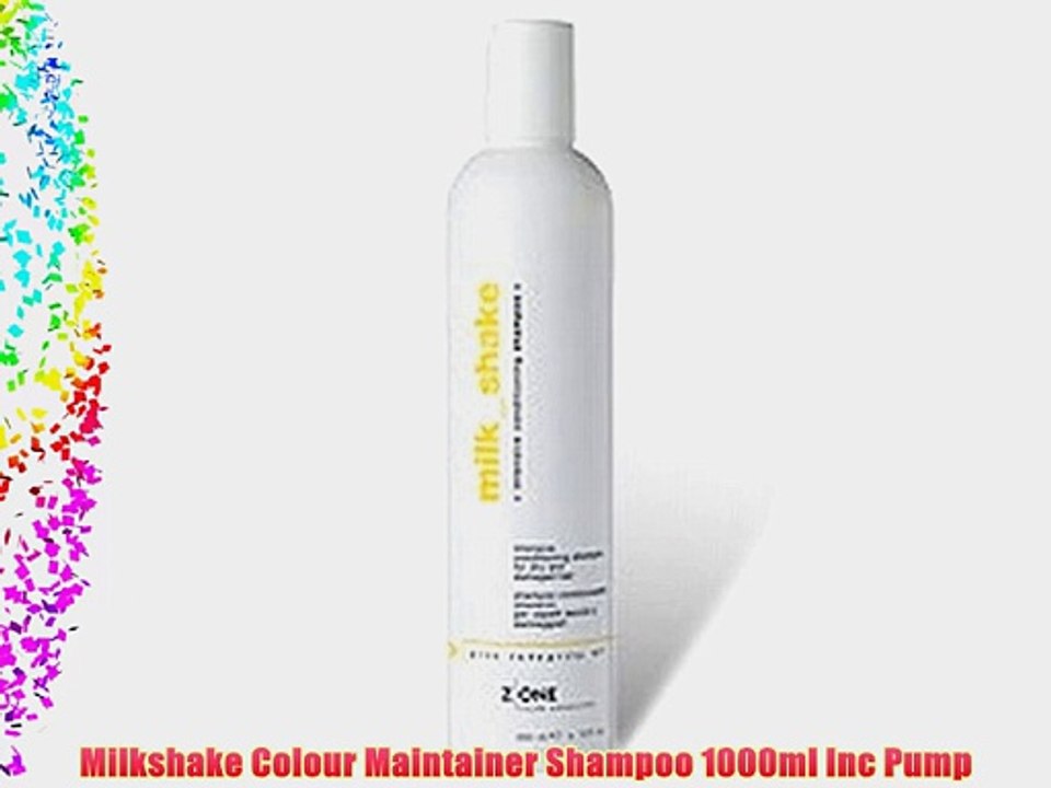 Milkshake Colour Maintainer Shampoo 1000ml Inc Pump