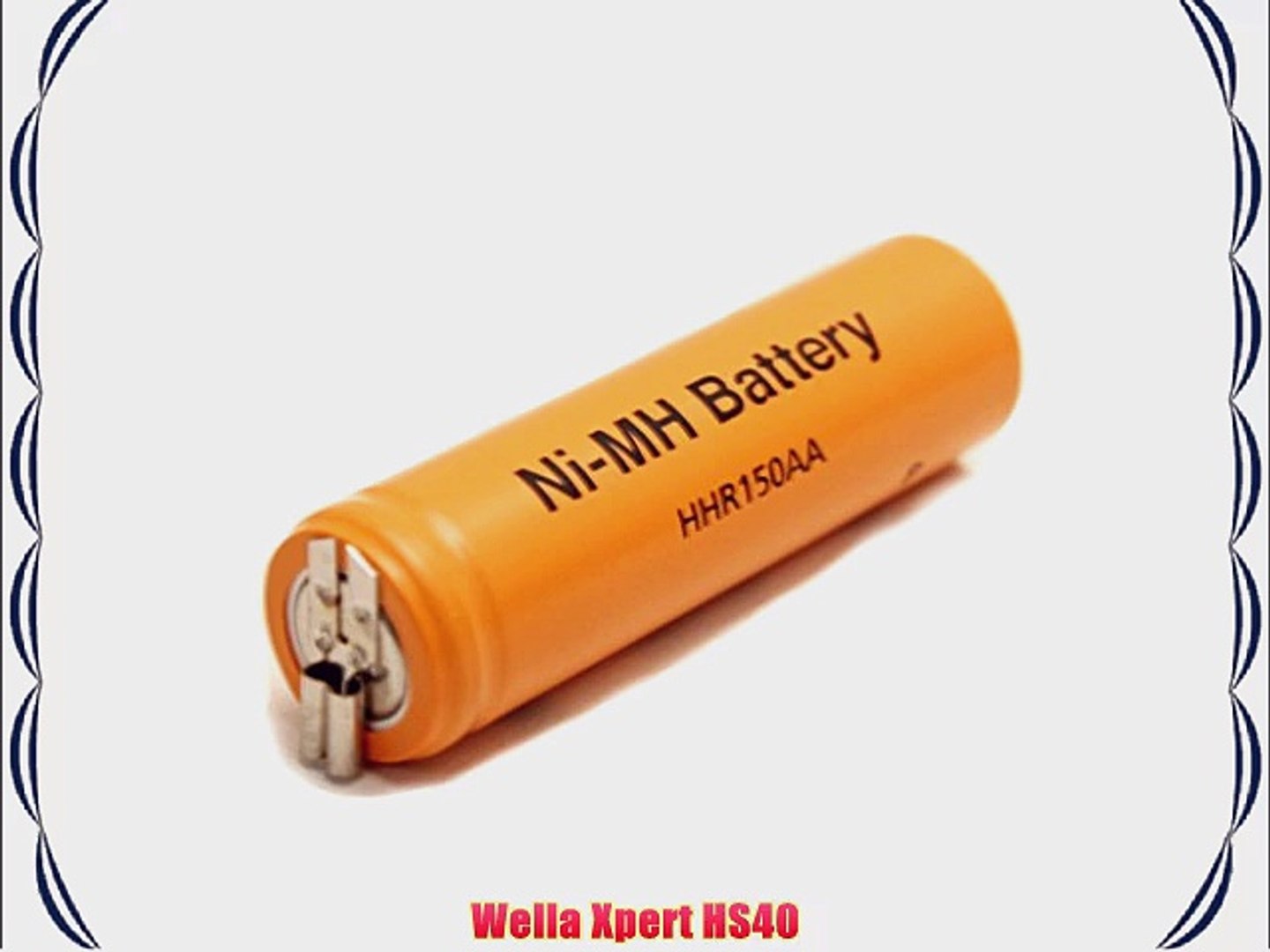 Akku - Wella Xpert HS40 - Tondeo Eco XS - Wella Contura - Batterie Battery  HS 40 mit Einbauanleitung - video Dailymotion