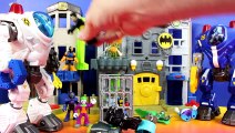 Imaginext Nightwing Rescues Police and Firefighter From Gotham City Center Slade Joker Bane Batman