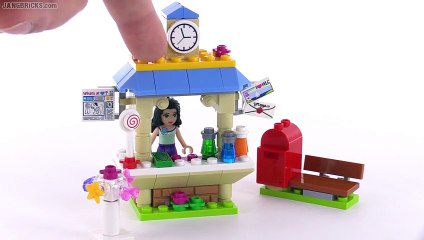LEGO Friends Emma's Tourist Kiosk review! set 41098