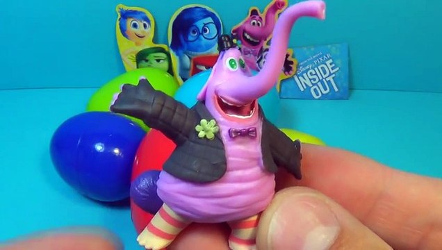 INSIDE OUT surprise eggs!!! Unboxing 6 eggs surprise Disney Pixar INSIDE OUT For Kids MyMillionTV