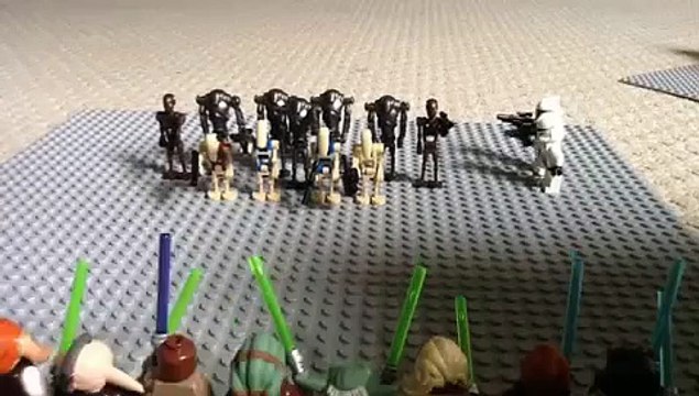 The Clone Wars LEGO Star Wars Animation The big battle