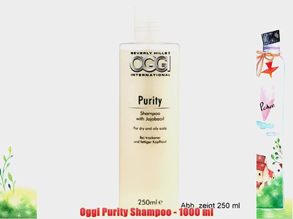 Oggi Purity Shampoo - 1000 ml