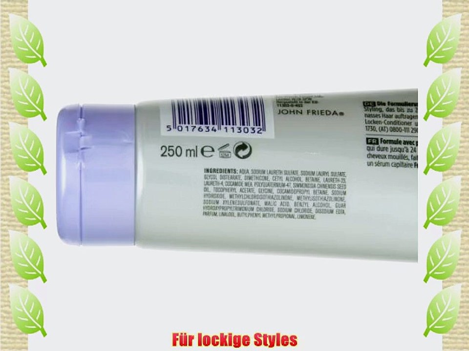 John Frieda Frizz Ease Erste Hilfe Locken-Shampoo 3er Pack (3 x 250 ml)