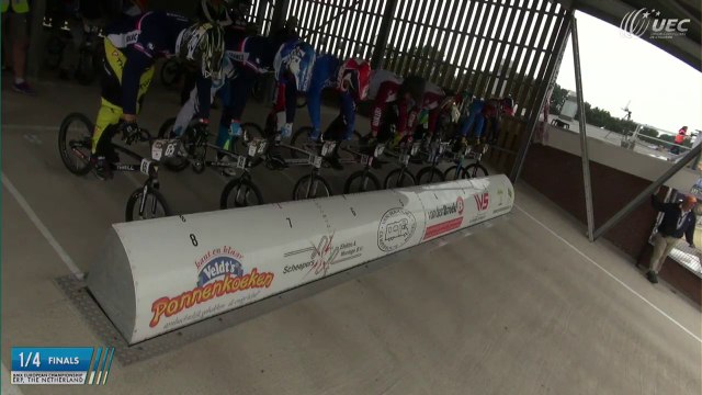 REPLAY 1/4 FINALS BMX EUROPEAN CHAMPIONSHIP FINALS 2015 - ERP, THE NETHERLANDS (2015-07-12 16:17:54 - 2015-07-12 16:32:36)