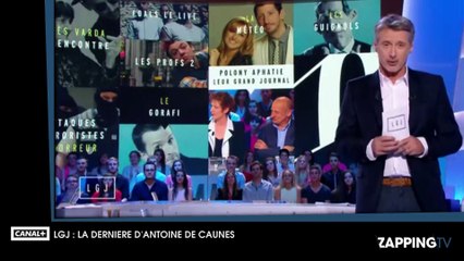 Antoine de Caunes : Ses adieux poignants au "Grand Journal" sur Twitter