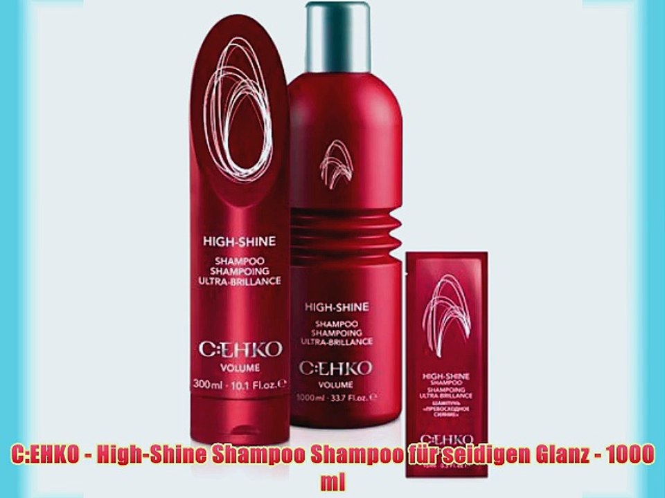 C:EHKO - High-Shine Shampoo Shampoo f?r seidigen Glanz - 1000 ml