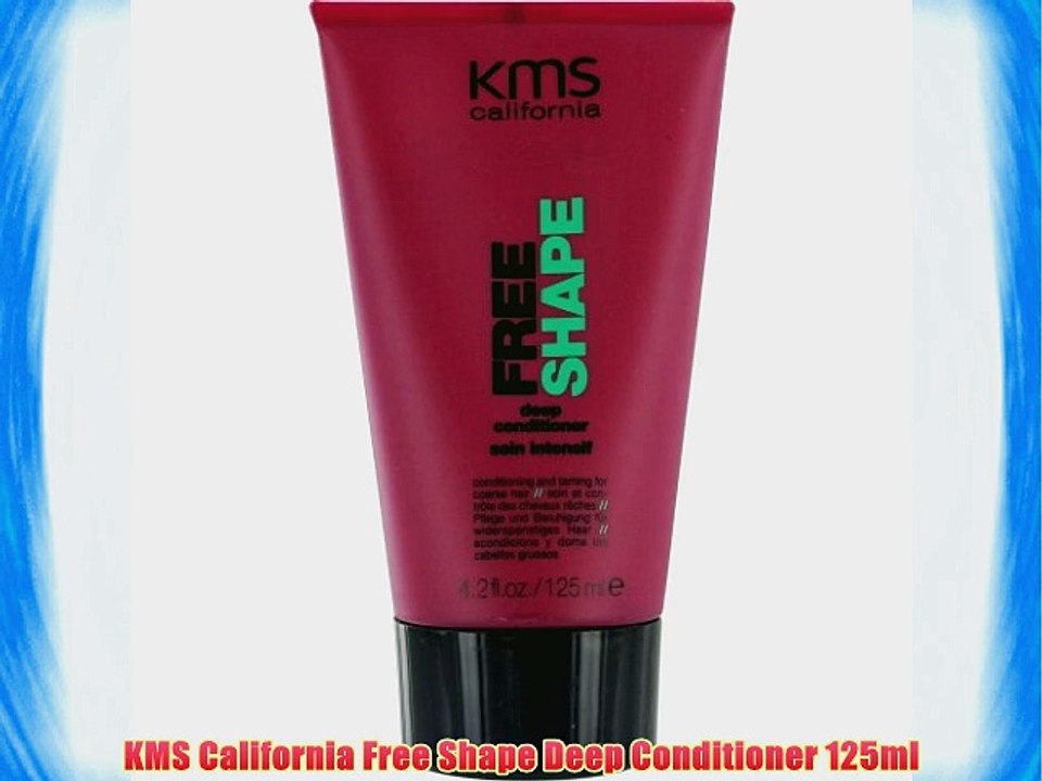 KMS California Free Shape Deep Conditioner 125ml