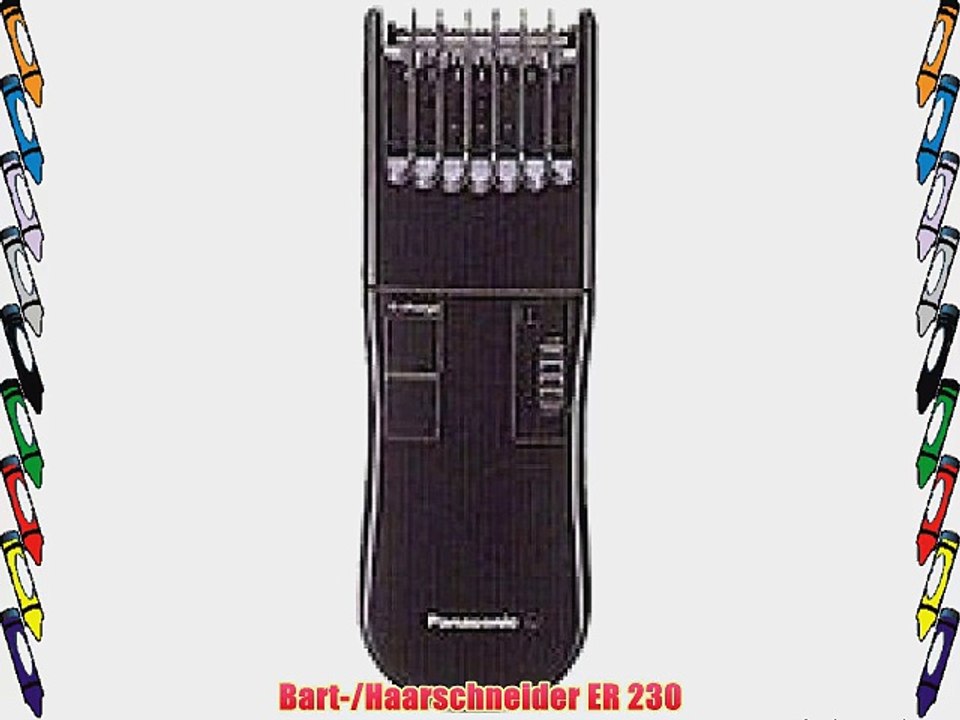 Panasonic ER 230 Bartschneider ja