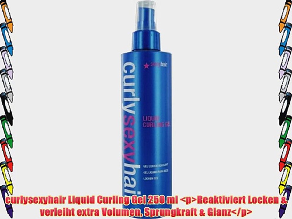 curlysexyhair Liquid Curling Gel 250 ml