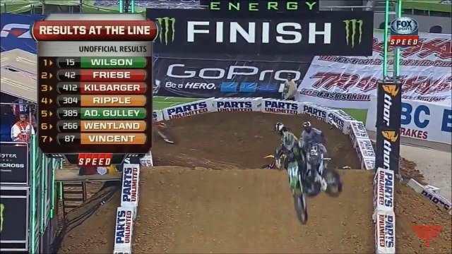 2013 AMA Supercross Crash Compilation.