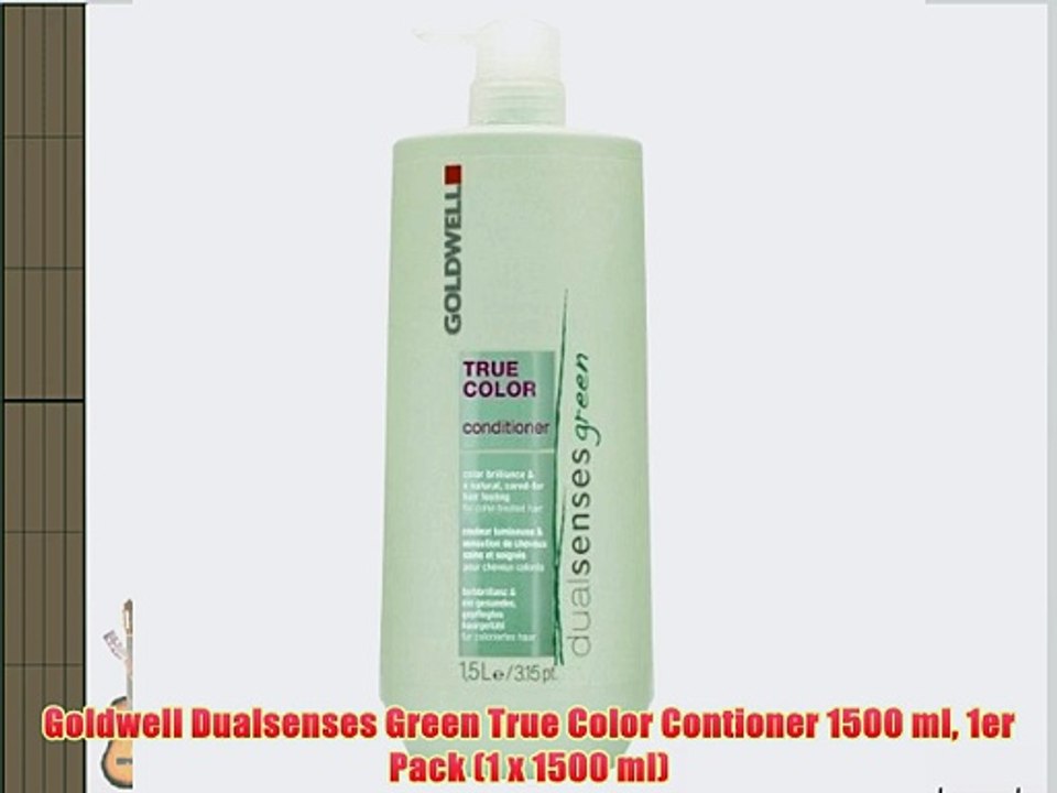 Goldwell Dualsenses Green True Color Contioner 1500 ml 1er Pack (1 x 1500 ml)