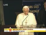 Pope Benedict XVI's address at the Park East Synagogue in NY