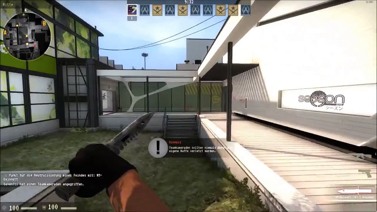 CS:GO M9 Bayonet Scorched Battle Scarred