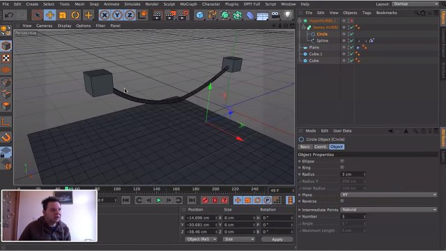Cinema 4D Dynamic Cable or Rope Tutorial