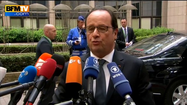 Hollande: Il n'y a pas de Grexit provisoire , la Grèce reste dans la zone euro ou pas