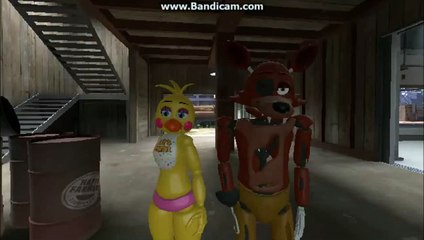 SFM FNAF chica X foxy