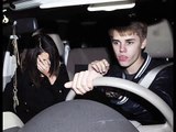 justin bieber Driving the car With selena gomez ..justin bieber have a Injury Hands