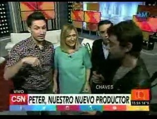 Pedro en Viva la Tarde 1 (produciendo) - 11 de Julio