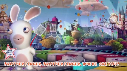 Rabbids invasion Dancing Finger Family | Full Animation | Finger Family Cartoon | Nursery