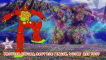 Gundam Dancing Finger Family | Full Animation | Finger Family Cartoon | Nursery Rhymes