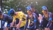 Chris Froome (Sky) au contre-la-montre