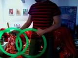 Rings juggling tricks 3 - Riky