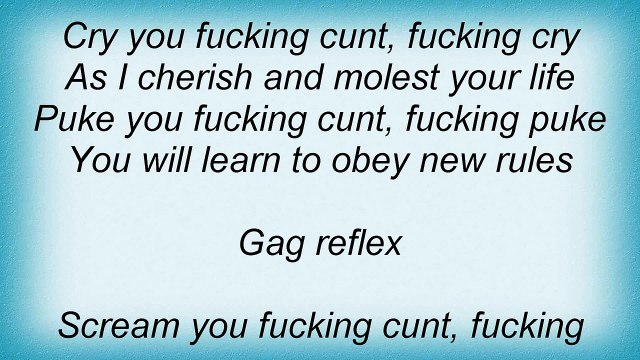 Impaled Nazarene - Gag Reflex Lyrics