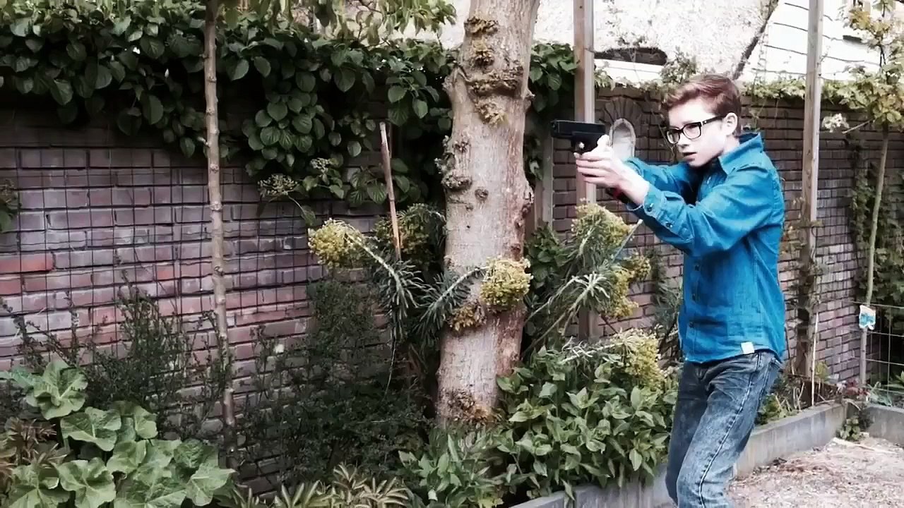 Revenge; a short action film just about a cartoon