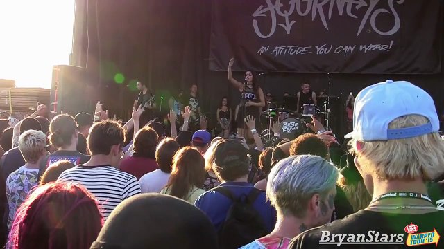 Bebe Rexha - I Can't Stop Drinking About You Live in HD! at Warped Tour 2015