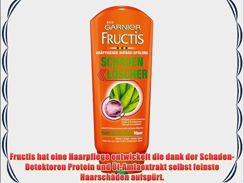 Garnier Fructis Schaden L?scher Sp?lung 3er Pack (3 x 200 ml)