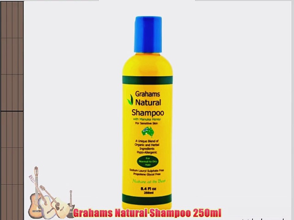 Grahams Natural 250ml Shampoo