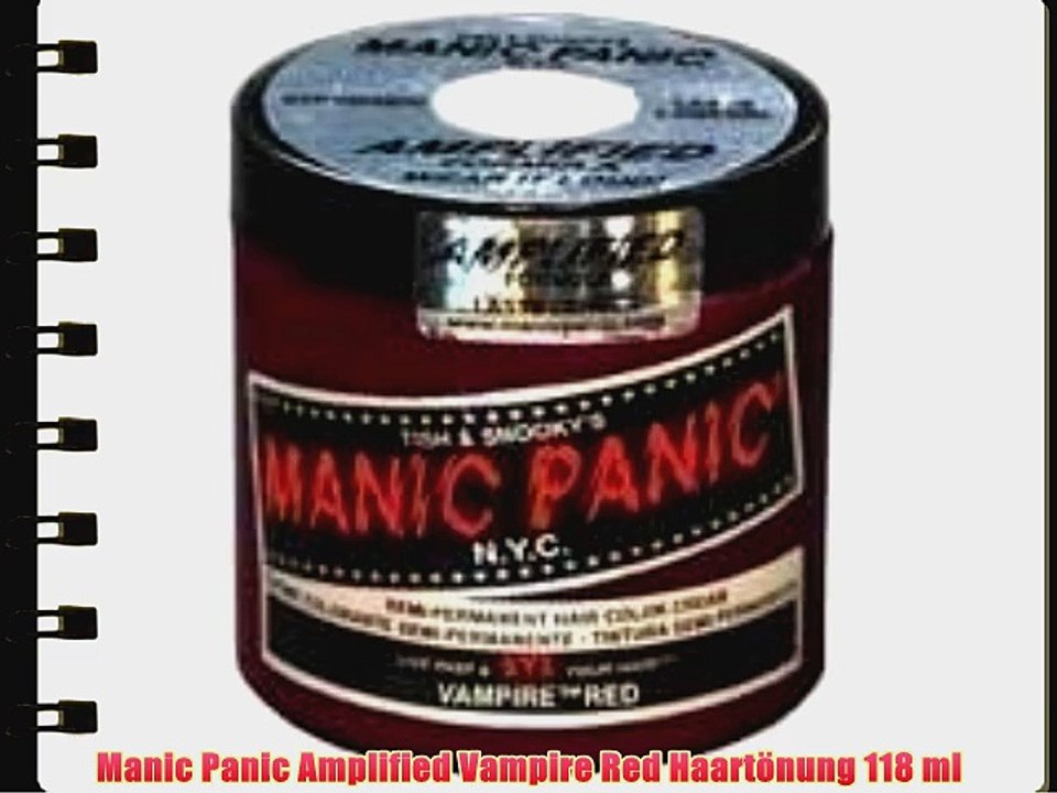 Manic Panic Amplified Vampire Red Haart?nung 118 ml