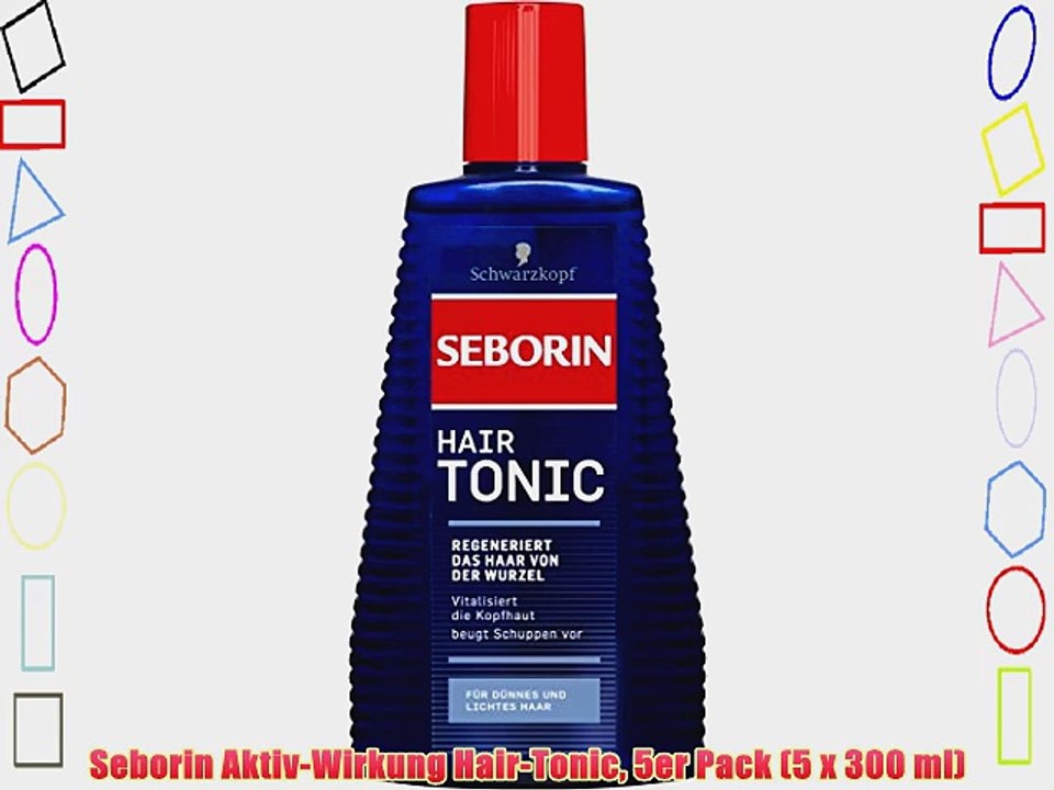 Seborin Aktiv-Wirkung Hair-Tonic 5er Pack (5 x 300 ml)