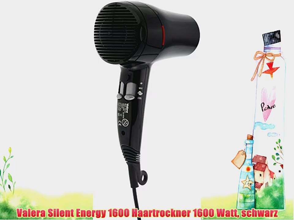 Valera Silent Energy 1600 Haartrockner 1600 Watt schwarz