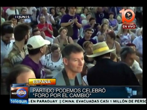 Podemos busca crear políticas públicas que generen cambios en España
