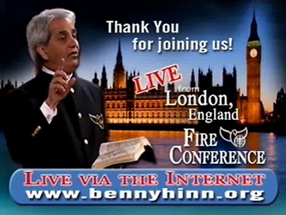Benny Hinn / Brian Carn - Prophetic Anointing in London (1)