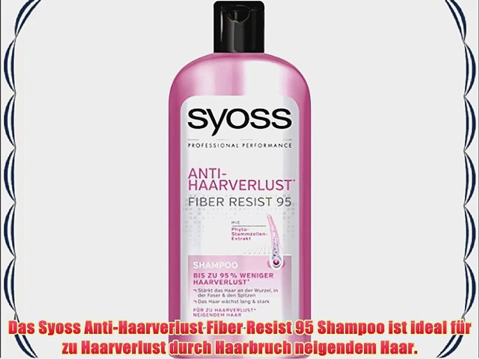 Syoss Anti-Haarverlust Shampoo 6er Pack (6 x 500 ml)