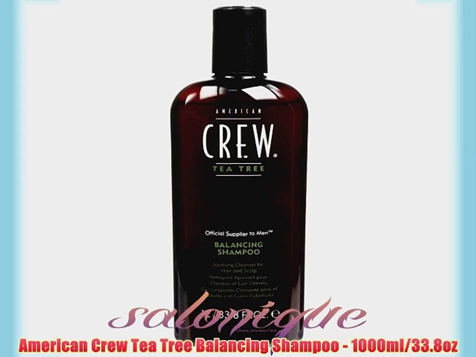 American Crew Tea Tree Balancing Shampoo - 1000ml/33.8oz