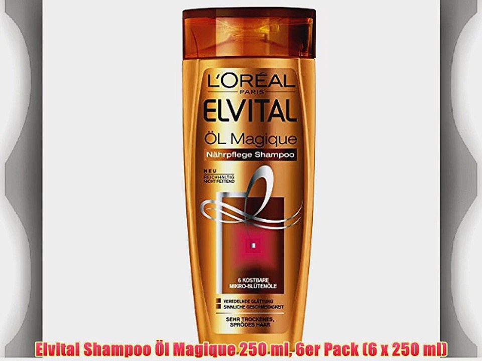 Elvital Shampoo ?l Magique 250 ml 6er Pack (6 x 250 ml)